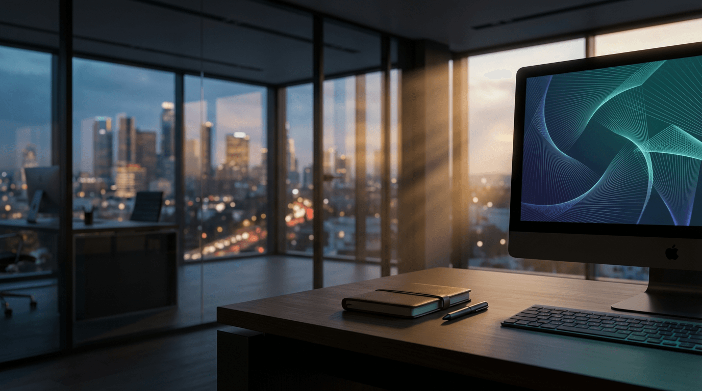 3D globe data visualization on monitor with ccTLD columns